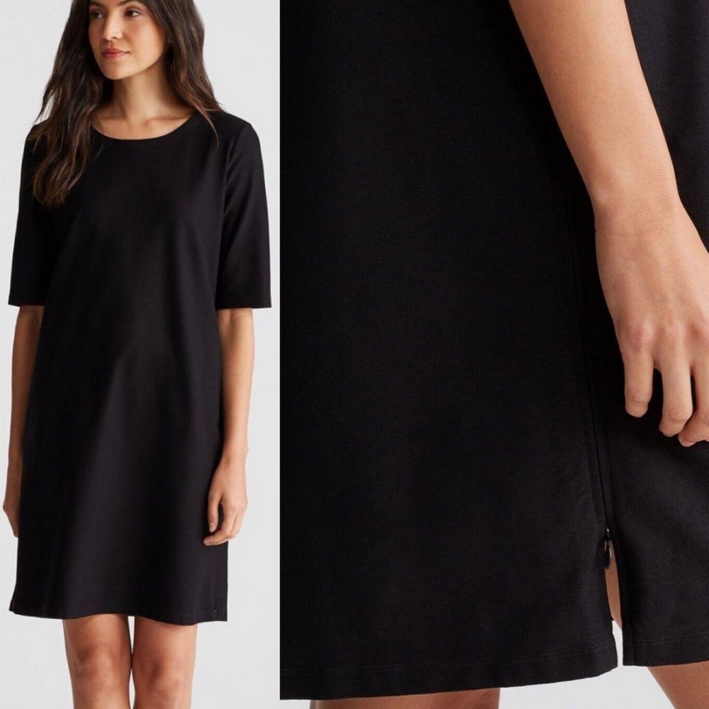 NWT Eileen Fisher Stretch Crepe dress